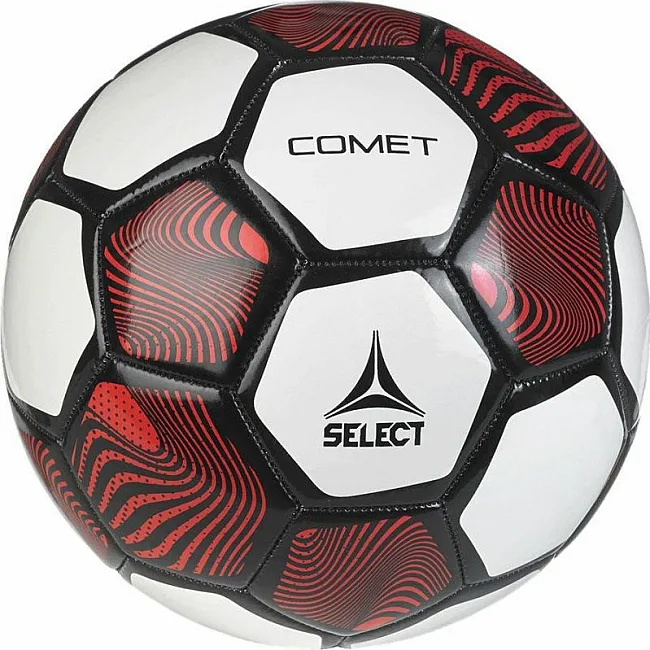 Мяч футбольный Select FB COMET черный, белый, красный 4