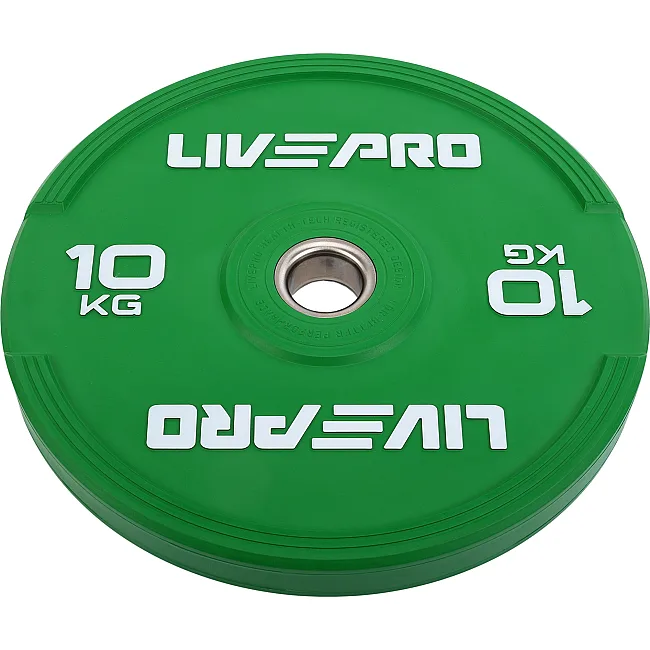 Бамперный диск резиновый

 LiveUp LP8332-10 ø50.5мм 10кг
