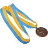 Медаль спортивна зі стрічкою SP-SPORT
 WREATH C-1489-5 ø5см (Золотий)