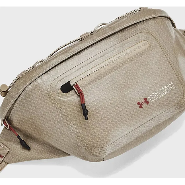 Сумка на пояс UNDER ARMOUR Summit Waist Bag 5L бежевий  35x20x10 см