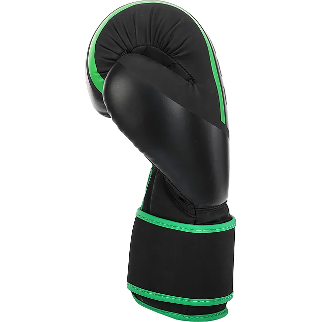 Распродажа! Перчатки для бокса PU HARD TOUCH BO-4250 (Черный-золотой)