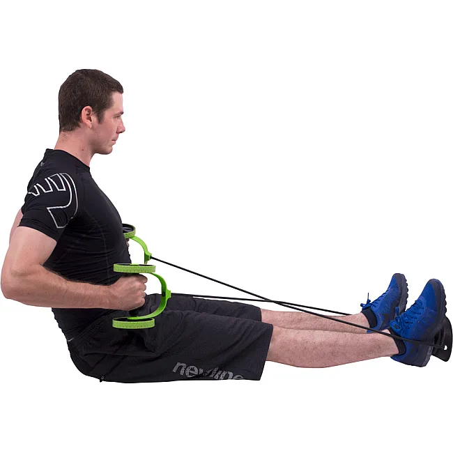 Тренажер многофункциональный, ролики с эспандерами и подставкой inSPORTline AB Roller AR400