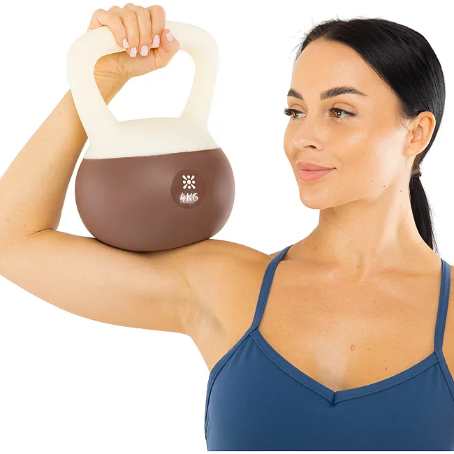 Гиря мягкая BLOOM SOFT KETTLEBELL LB7012-4 вес 4кг (Красный-зеленый)