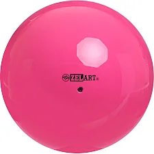 М'яч для художньої гімнастики ZELART RG200 ø20см (рожевий)