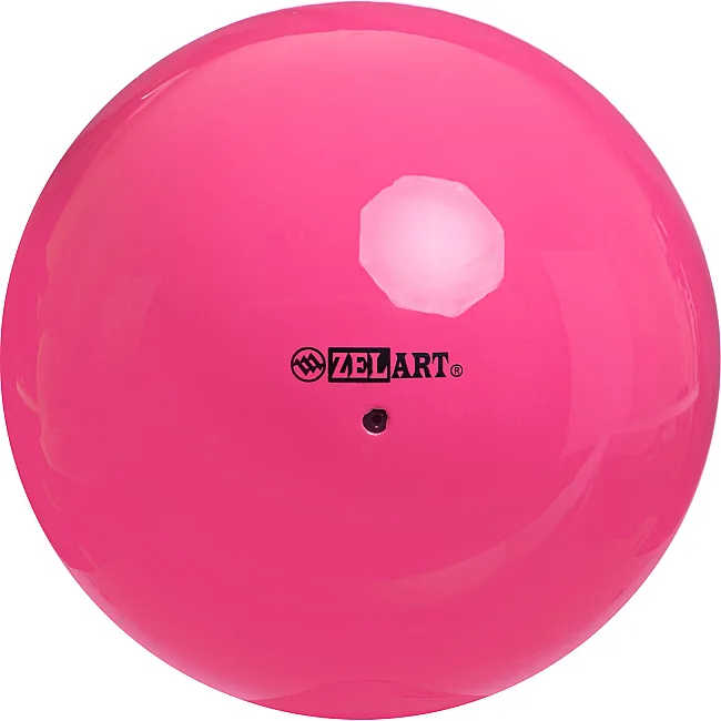 Мяч для художественной гимнастики ZELART RG200 ø20см (Розовый)