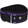 Пояс для тяжелой атлетики RDX RX3 EVA Curve неопреновый PURPLE