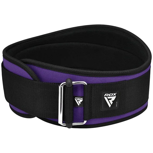 Пояс для тяжелой атлетики RDX RX3 EVA Curve неопреновый PURPLE