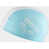 Детская шапка для плавания Arena POLYESTER II KIDS белый, бирюзовый OSFM