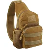 Сумка-слинг тактическая MILITARY RANGERS ZK-9102 28x16x10см 5л (Хаки)