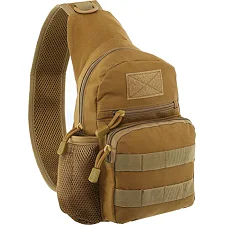 Сумка-слинг тактическая MILITARY RANGERS ZK-9102 28x16x10см 5л (Хаки)