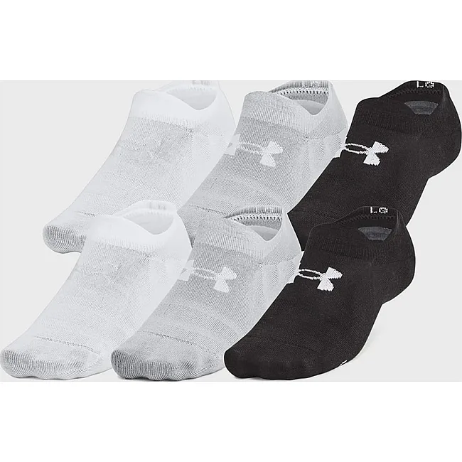 Носки UNDER ARMOUR Unisex Essential 6pk ULT черный