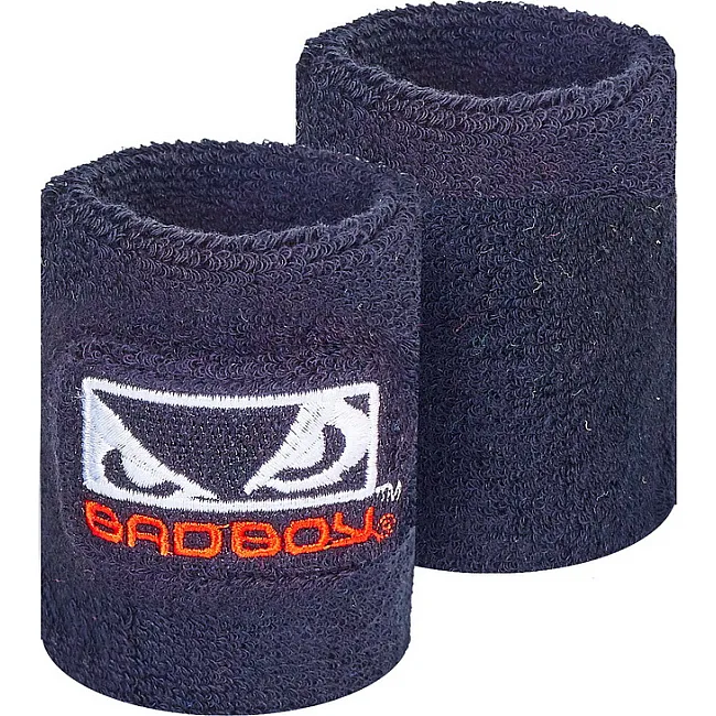 Спортивный напульсник
 впитывающий влагу BAD BOY
BC-5762 1шт (Белый)