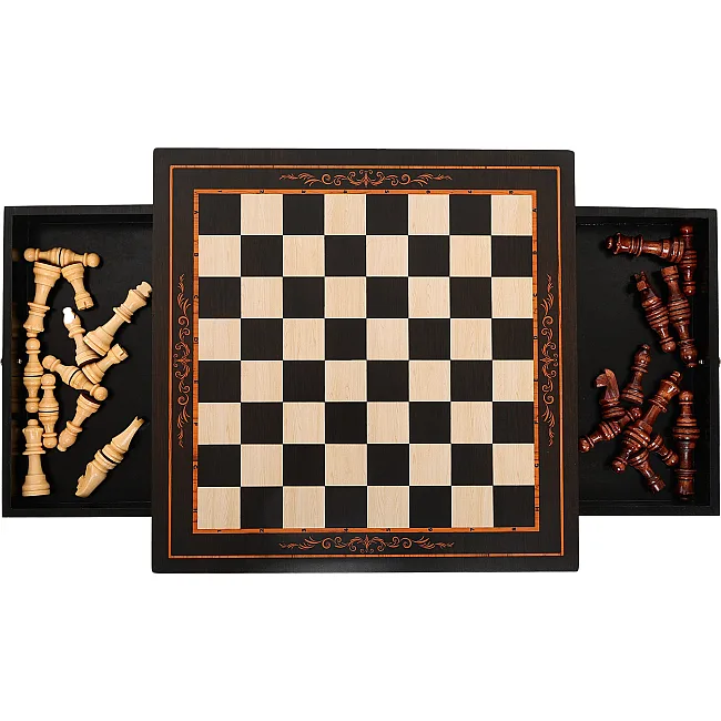 Шахматы
 деревянные на магнитах Xinliye W3303M
 38x38х2,5 см
