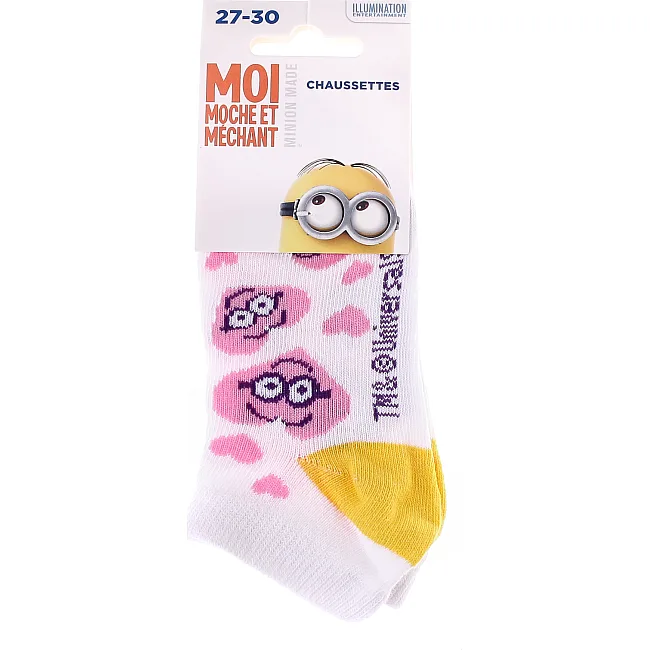 Носки MINNIE TETE MINION DANS COEUR арт 83890431-8