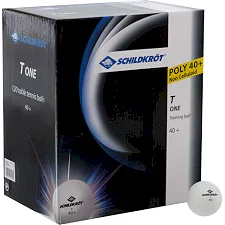 Мячи для настольного тенниса DONIC 1-T One Poly 40 608522 120шт