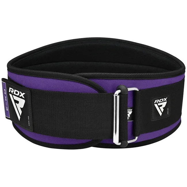 Пояс для тяжелой атлетики RDX RX3 EVA Curve неопреновый PURPLE