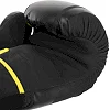 Распродажа! Перчатки для бокса PU HARD TOUCH BO-4250 (Черный-золотой)
