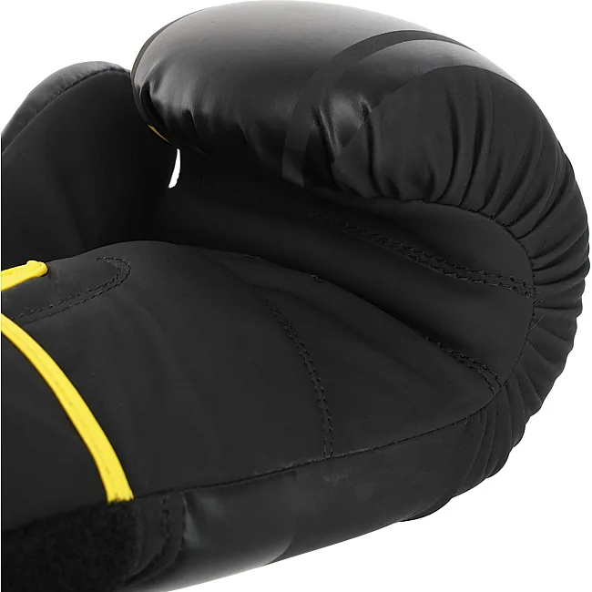 Распродажа! Перчатки для бокса PU HARD TOUCH BO-4250 (Черный-золотой)