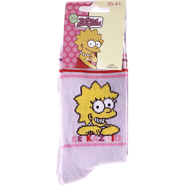 Носки SIMPSON LISA GEEKAZOID женские, арт.13057681-8