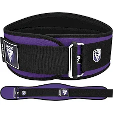 Пояс для тяжелой атлетики RDX RX3 EVA Curve неопреновый PURPLE