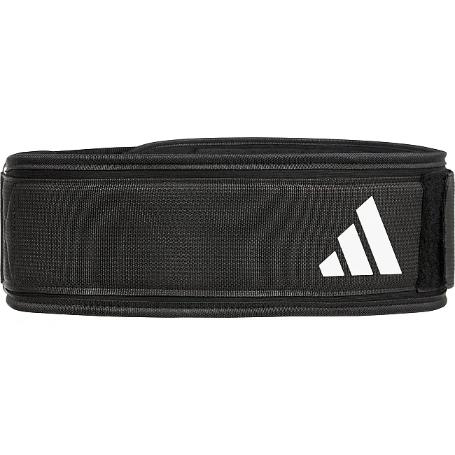 Пояс для тяжелой атлетики Adidas Essential Weightlifting Belt черный S (72,4 – 85 см)