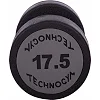 Гантель профессиональная
 с полиуретановым покрытием TECHNOGYM LN-1254-17_5 1шт 17,5кг
