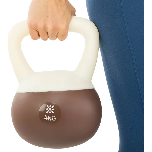 Гиря мягкая BLOOM SOFT KETTLEBELL LB7012-4 вес 4кг (Красный-зеленый)