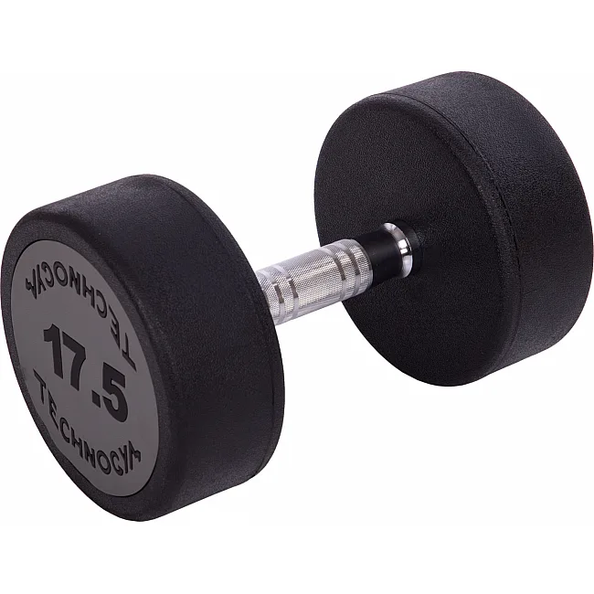 Гантель профессиональная
 с полиуретановым покрытием TECHNOGYM LN-1254-17_5 1шт 17,5кг