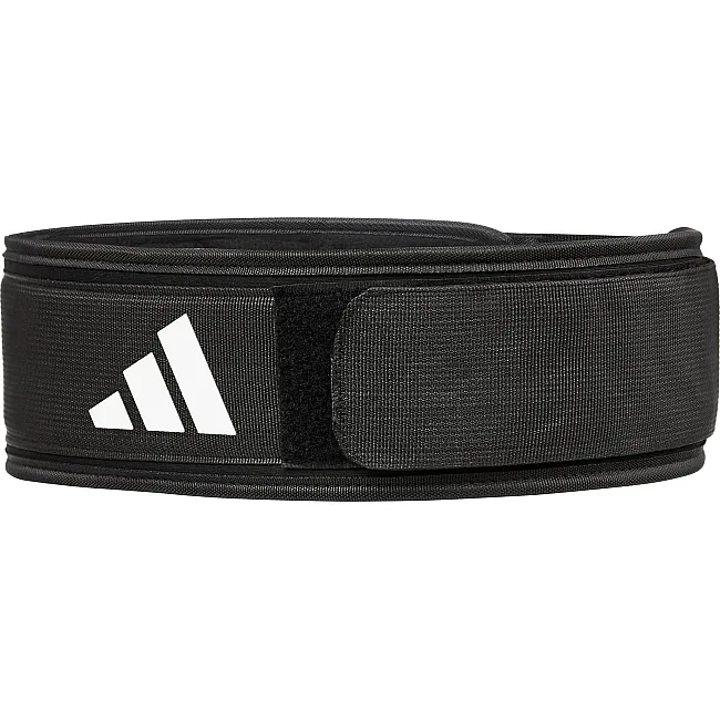Пояс для тяжелой атлетики Adidas Essential Weightlifting Belt черный S (72,4 – 85 см)