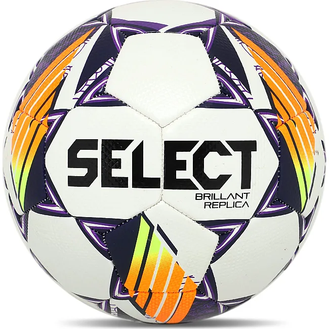 Футбольный мяч
 детский SELECT BRILLANT
 V24 BRILLANT-REP-5WV №5 (Белый-фиолетовый)