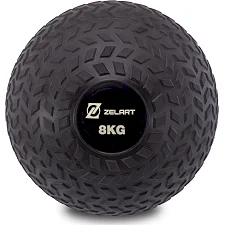Слэмбол мяч набивной для кроссфита и фитнеса ZELART FI-7474-8 8кг