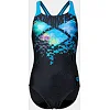 Купальник закрытый для девочек Arena MULTI PIXELS SWIMSUIT SWIM PRO
