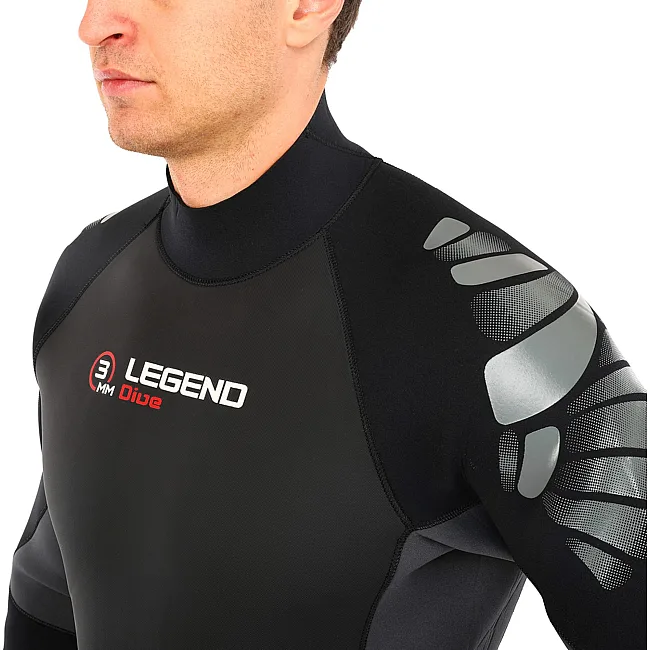 Гидрокостюм длинный мужской LEGEND PL-6539-3 3мм