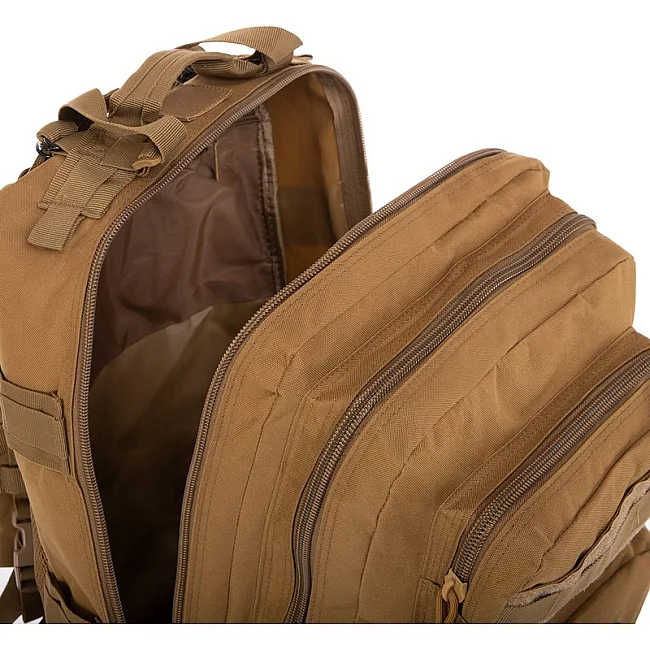 Штурмовой тактический рюкзак
 SP-SPORT
 ZK-5510
 47x28x17см 22л (Черный)
