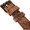 Пояс для тяжелой атлетики кожа
 FISTRAGE VL-6049 спинка-15см (Коричневый)