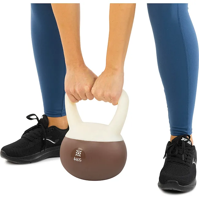 Гиря мягкая BLOOM SOFT KETTLEBELL LB7012-4 вес 4кг (Красный-зеленый)