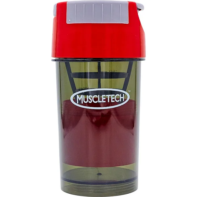 Шейкер для спортивного питания с отсеком для протеина MUSCLETECH SP-SPORT
 FI-7016 500+100мл