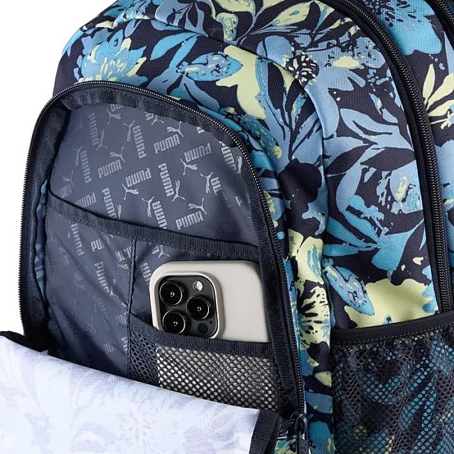 Женский рюкзак Puma ACADEMY AOP Backpack 29L синий 47 х 29 х 19 см