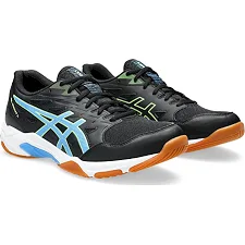 Кроссовки мужские сквош Asics Gel-Rocket 11 black/blue