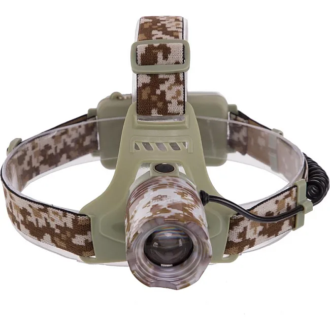 Налобный фонарик
 SP-SPORT
 SY-8021M (Камуфляж Marpat)
