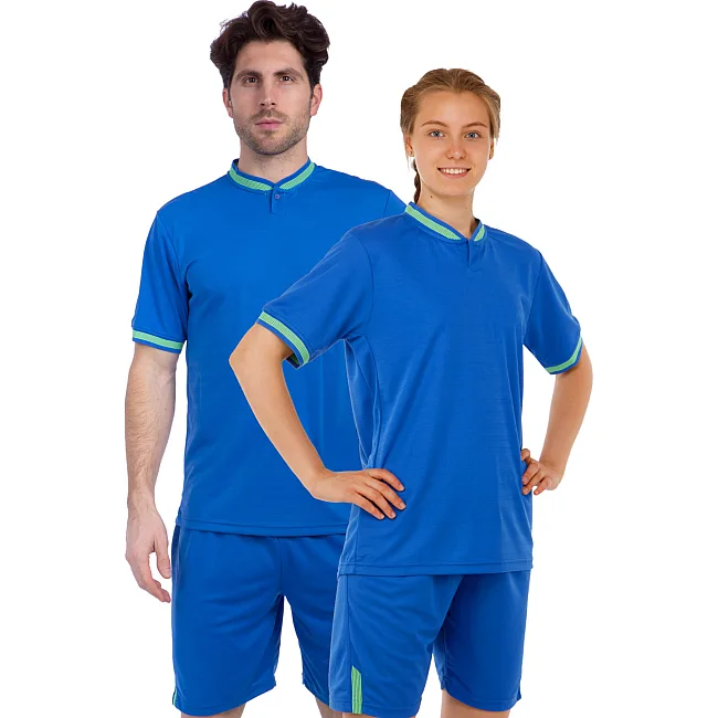 Футбольна форма комплект футболка та шорти SP-SPORT Neat CO-1605 (Синій)