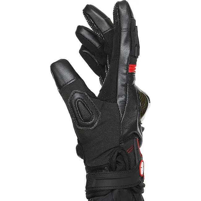 Мотоперчатки SCOYCO Waterproof Sensor Touch MC57WP (Черный-красный)