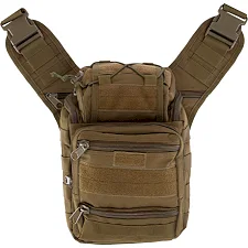 Сумка через плечо тактическая SILVER KNIGHT TY-803 25х23х10см 6л (Хаки)