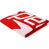 Полотенце Speedo LOGO TOWEL AU красное, белое 75 х 145 см