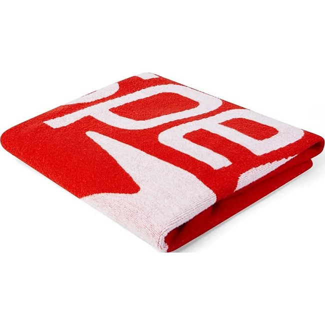 Полотенце Speedo LOGO TOWEL AU красное, белое 75 х 145 см
