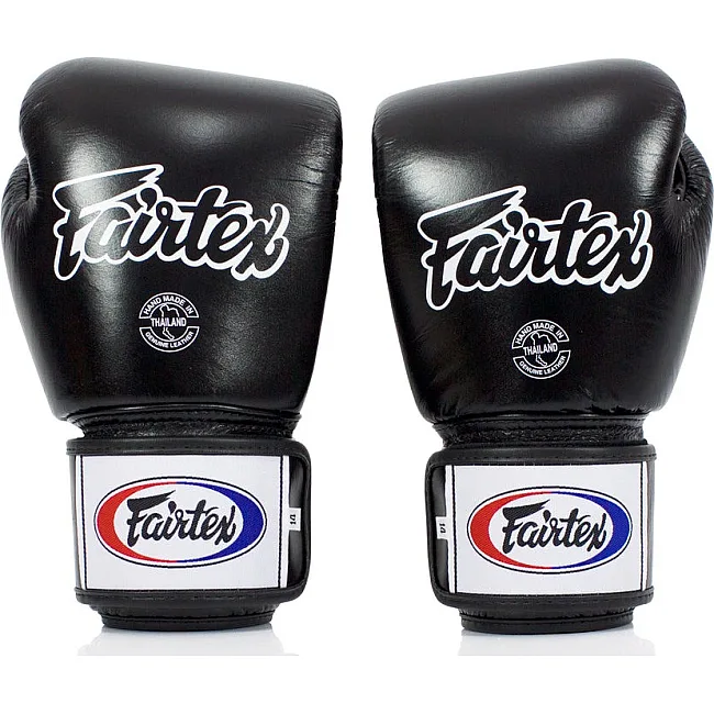 Боксерські рукавиці Fairtex BGV1 Black (бинти в комплекті)