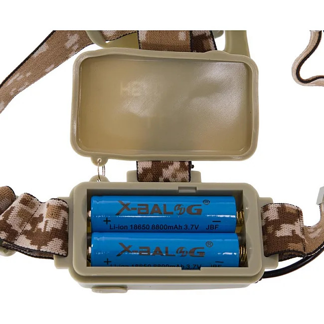 Налобный фонарик
 SP-SPORT
 SY-8021M (Камуфляж Marpat)