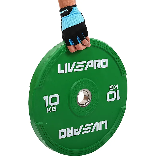 Бамперный диск резиновый

 LiveUp LP8332-10 ø50.5мм 10кг