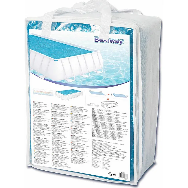 Сонячне накриття для басейну Bestway 58228 732 x 366 см