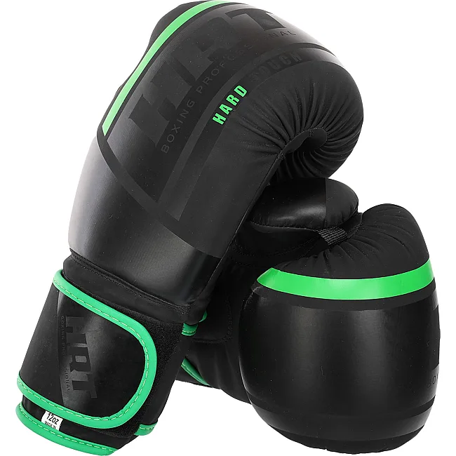 Распродажа! Перчатки для бокса PU HARD TOUCH BO-4250 (Черный-золотой)